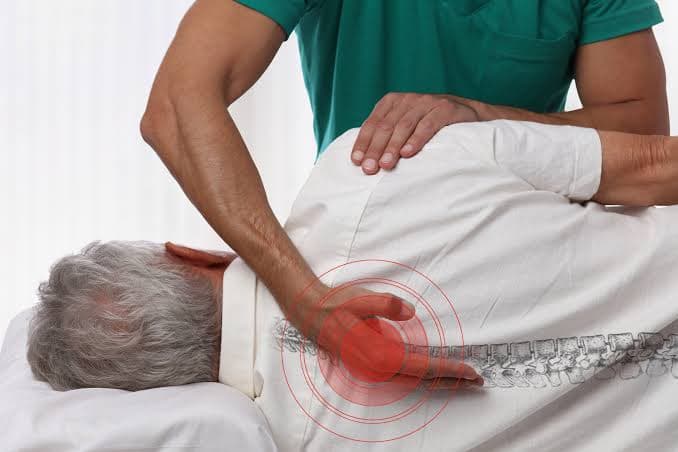 Chiropractic adjustment to relieve lower back pain