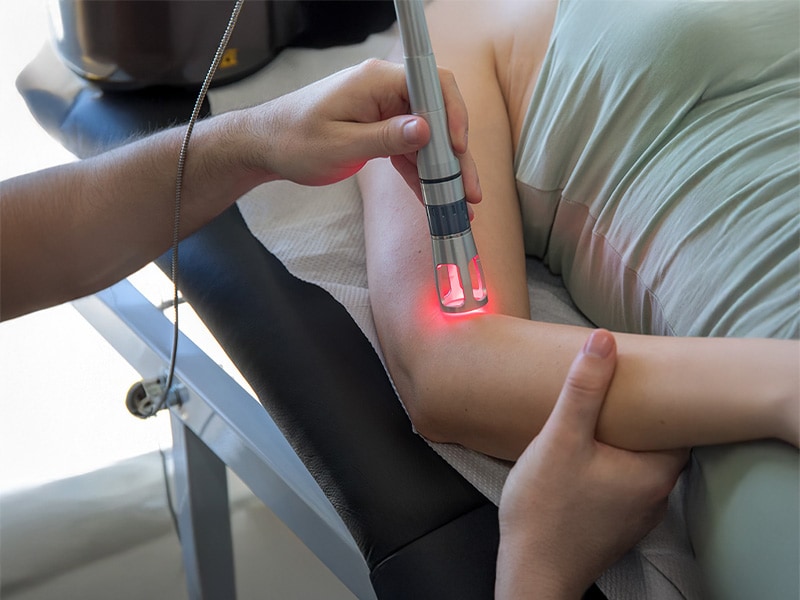 Cold laser therapy treatment