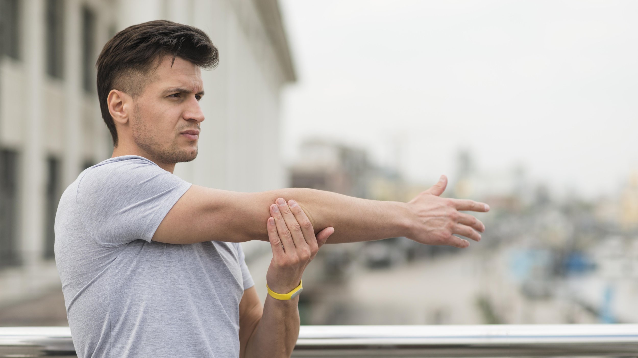 healthy shockwave therapy patient from Genesis in Geneva