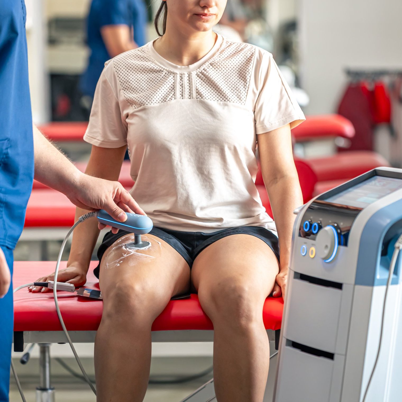 healthy shockwave therapy patient from Genesis in Geneva