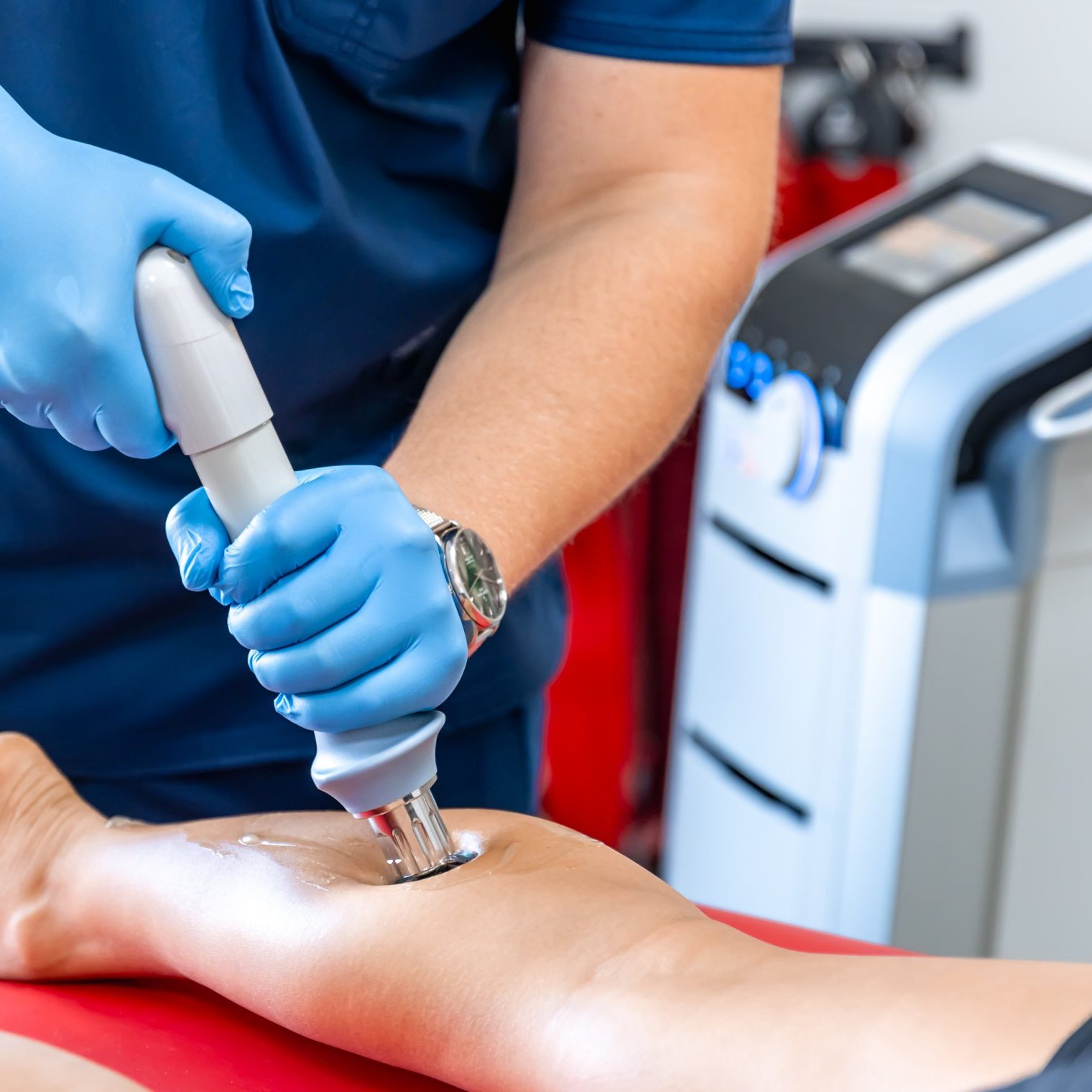 healthy shockwave therapy patient from Genesis in Geneva